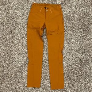 Arcteryx brown slim hiking climbing pants 00
